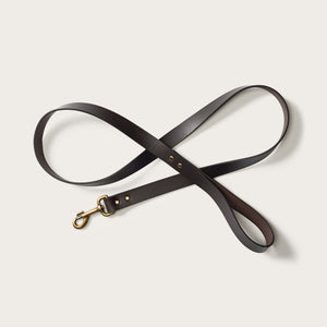 Bridle leather dog leash von Filson | Brown (Brown)