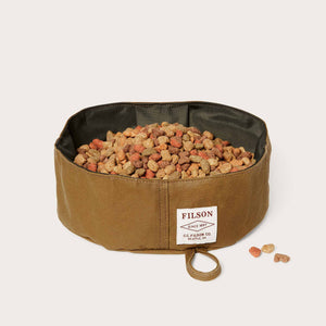 Short dog bowl von Filson | Dark tan (Beige)