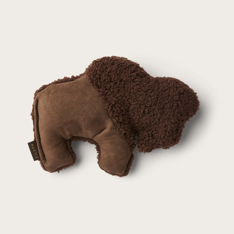 Bison dog toy von Filson | Brown (Brown)