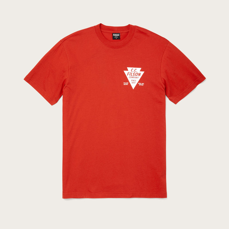 Ranger graphic t-shirt di Filson | Red arrow (Red)