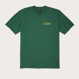 Pioneer graphic t-shirt di Filson | Green axe (Green)