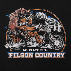 Pioneer graphic t-shirt by Filson | Coal / country (Grey)