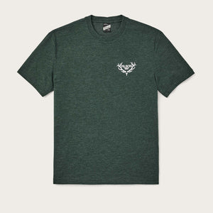 Buckshot t-shirt von Filson | Dark green / rack (Green)