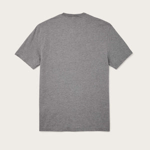 Smokey bear buckshot t-shirt by Filson | Med hthr grey / smok (Grey)