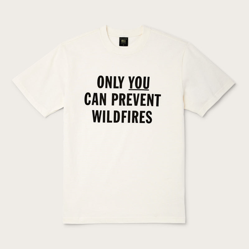 Smokey bear pioneer t-shirt von Filson | Birch only you (White)