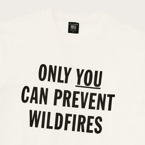 Smokey bear pioneer t-shirt von Filson | Birch only you (White)