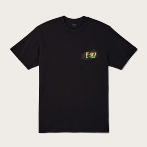 Pioneer graphic t-shirt by Filson | Black / tri eagle (Black)