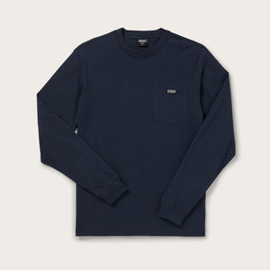 Long sleeve ranger pocket t-shirt von Filson | Harbor blue (Blue)
