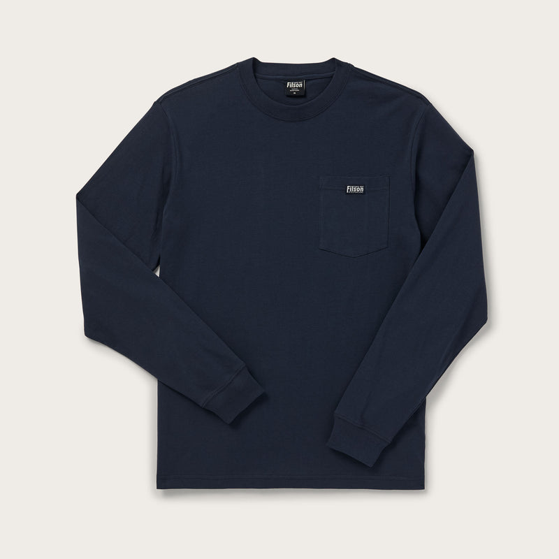 Long sleeve ranger pocket t-shirt von Filson | Harbor blue (Blue)
