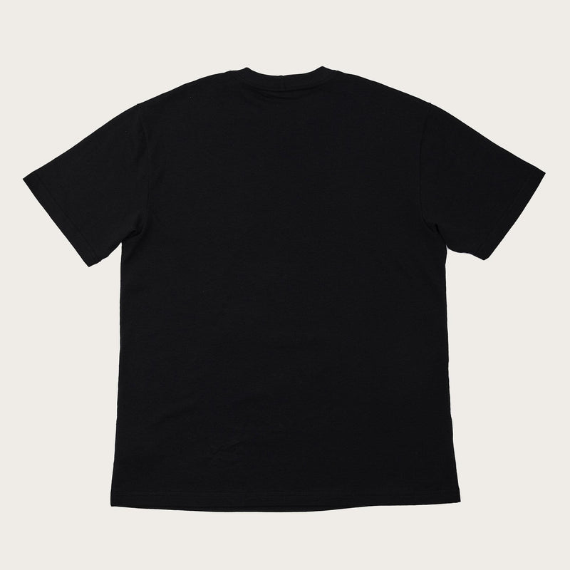 S/s pioneer graphic t-shirt by Filson | Black / bird of prey (Black)