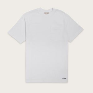 S/s pioneer solid one pocket von Filson | Bright white (White)