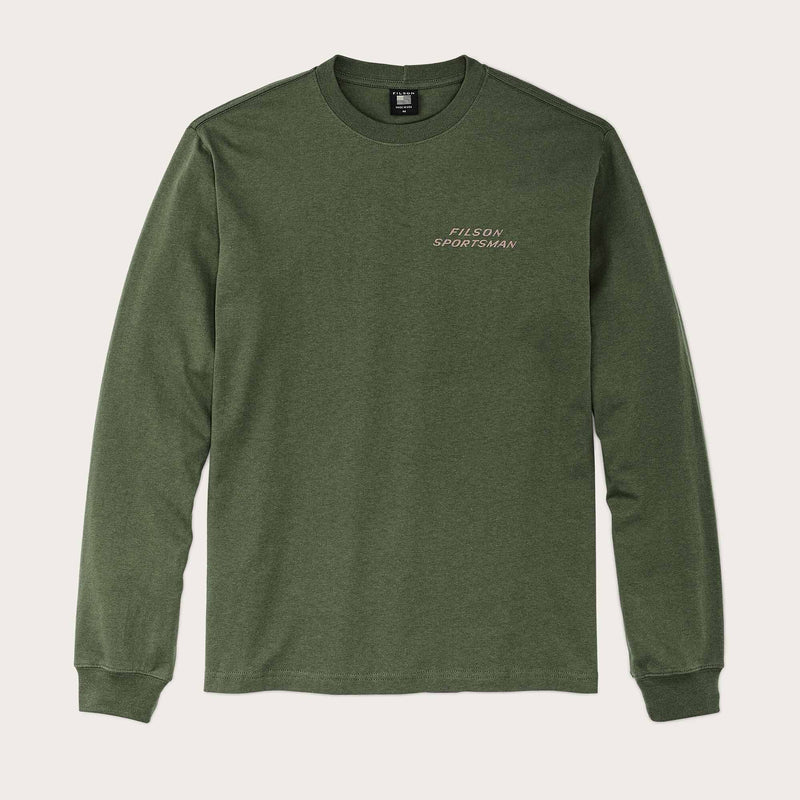 L/s pioneer t-shirt von Filson | Timber (Green)