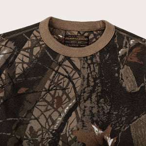 Waffle knit thermal crewneck von Filson | Realtree hardwoods c (Brown)