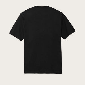 Frontier henley t-shirt by Filson | Black (Black)