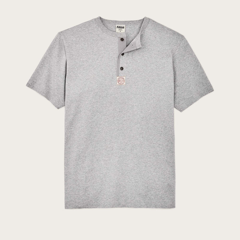 Frontier henley t-shirt by Filson | Heather gray (Gray)