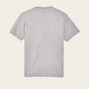 Frontier henley t-shirt by Filson | Heather gray (Gray)