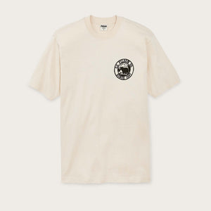 Frontier graphic t-shirt von Filson | Natural / bear (Beige)