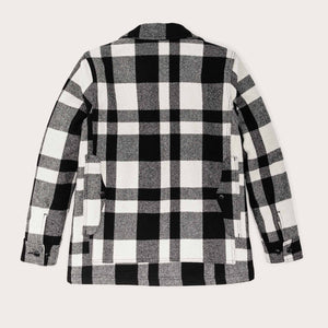 Women's mackinaw cruiser di Filson | Natural / black heritage plaid (Multicolor)