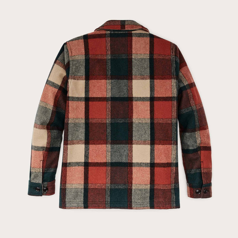 Women's wool jac-shirt von Filson | Amber / spruce plaid (Multicolor)